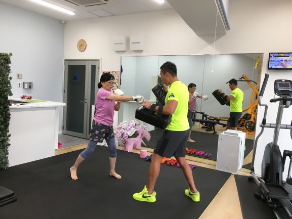 「まさか!61のデニムが履けるなんて♪」