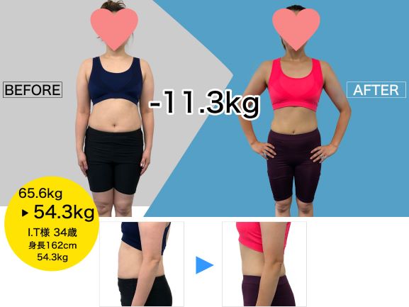 SMARTで別人に♪－１１．３ｋｇ！