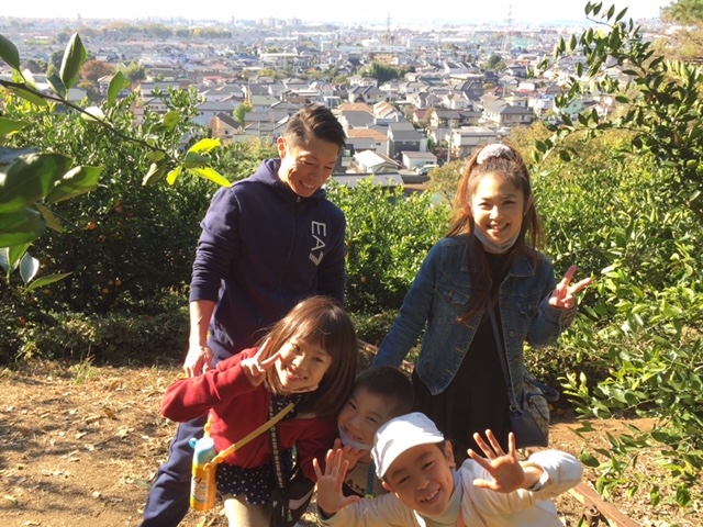 村山でみかん狩り🍊