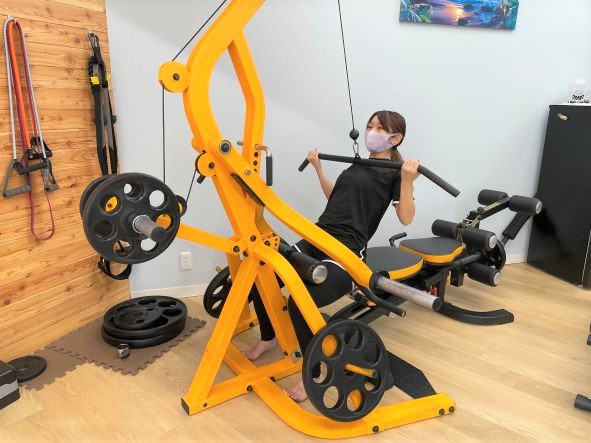 「トレーニングに来るのが楽しみ😊」