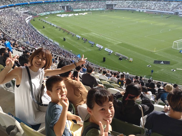 サッカー観戦⚽