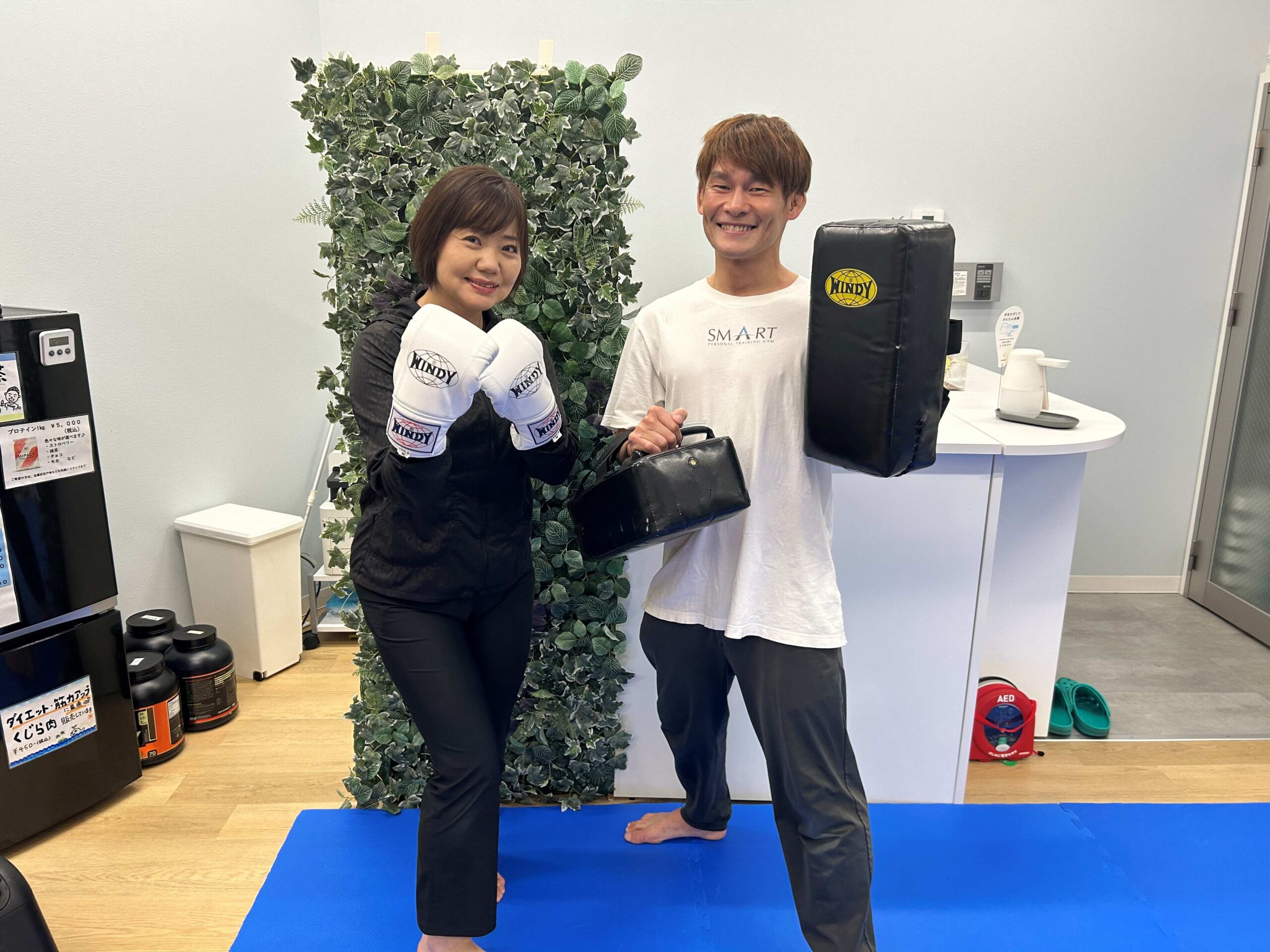 SMARTのミットで「ストレスが全部飛びました…！」